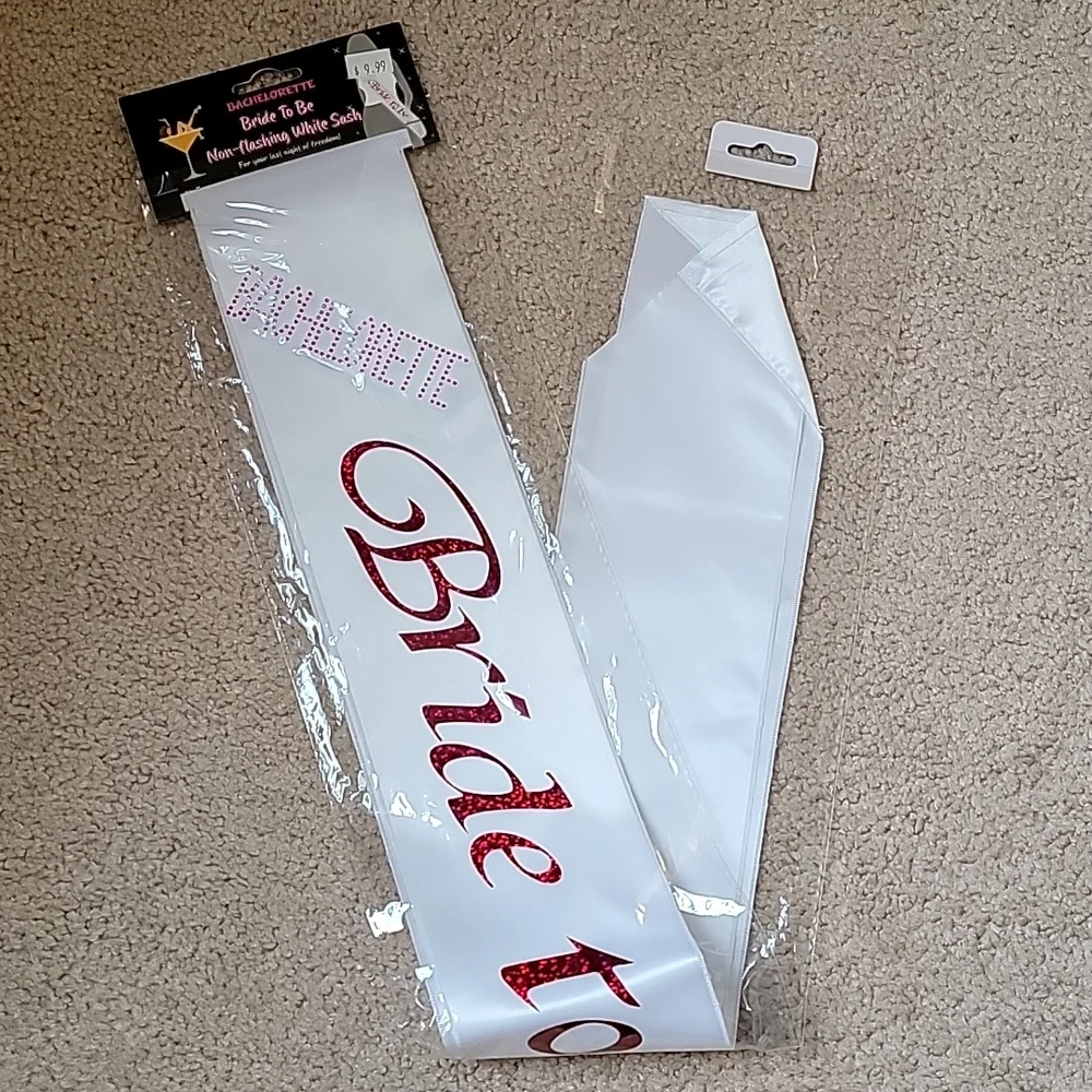 💍 Bride to Be Bachelorette Sash
